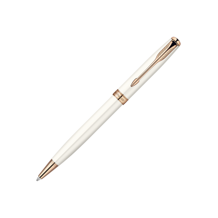 Stylo bille Sonnet Pearl PGT - Noir M